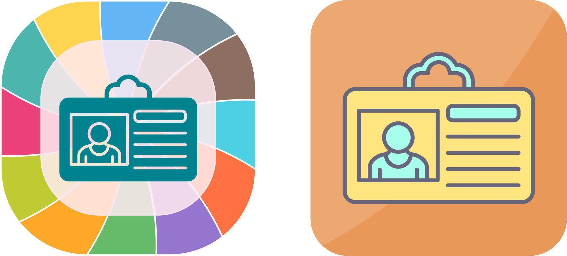 Criminal Card Icon Design vector