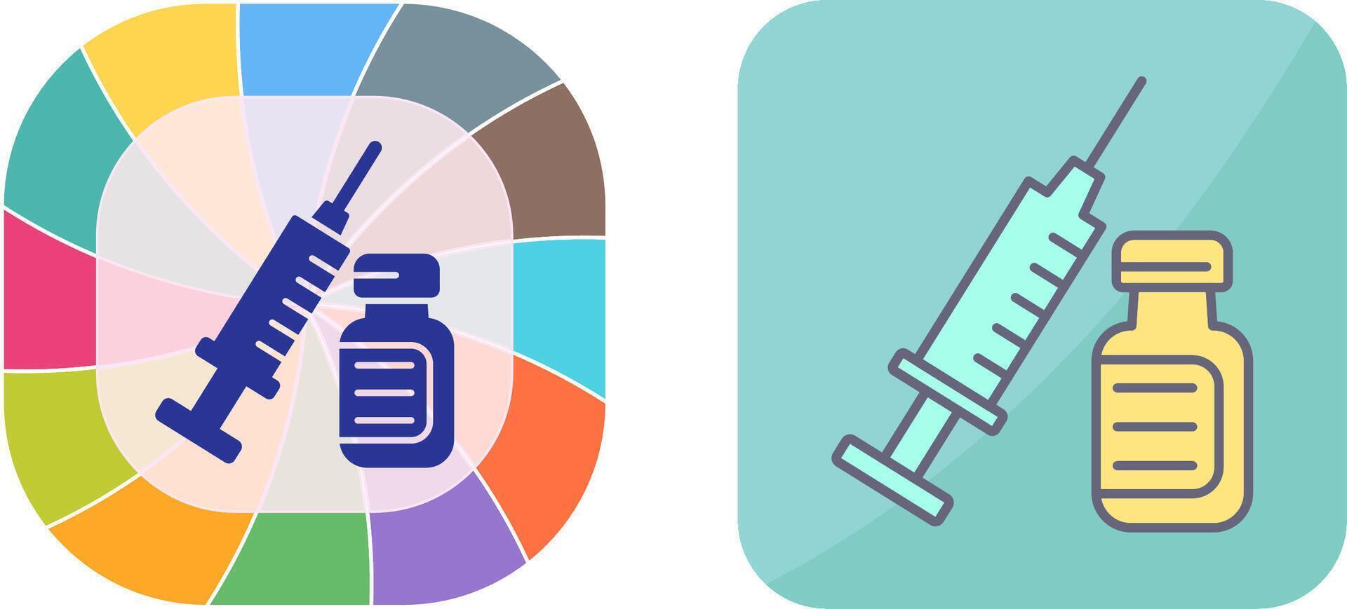 Syringe Icon Design vector