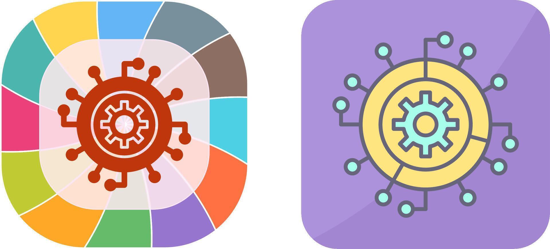 Progress Icon Design vector