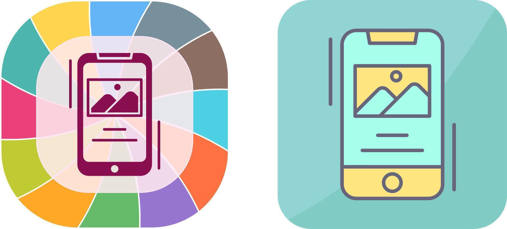 Gallery Icon Design vector