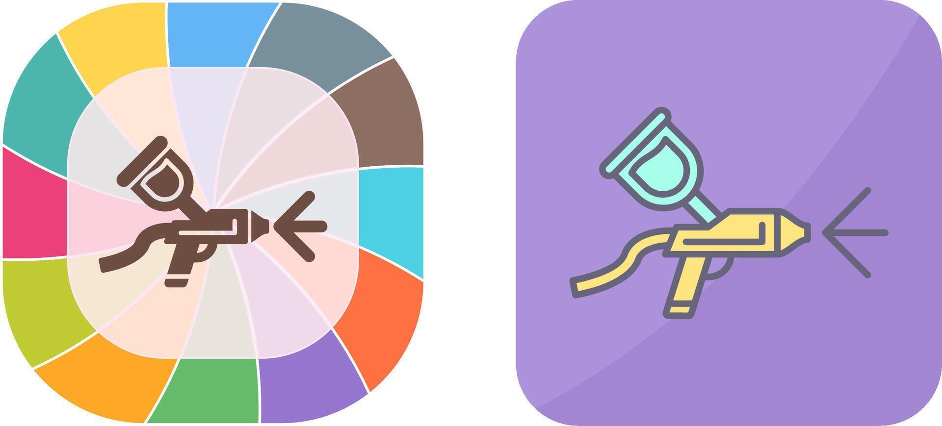 Airbrush Icon Design vector