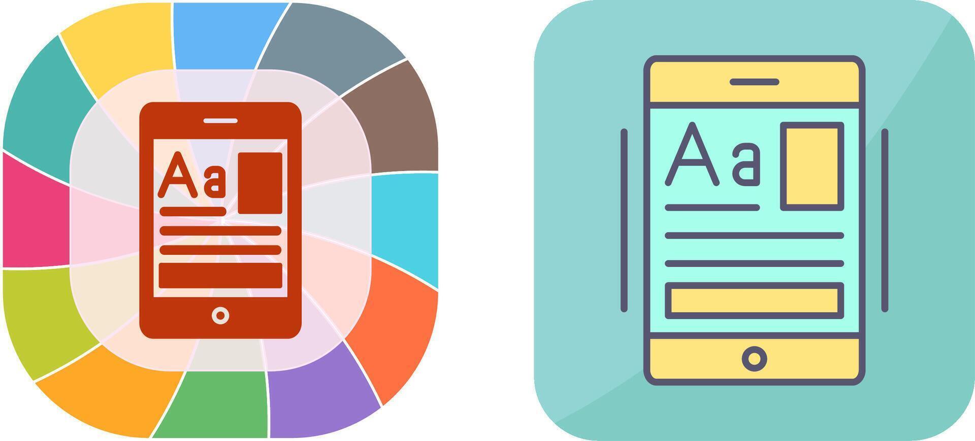 Education App Icon Design vector