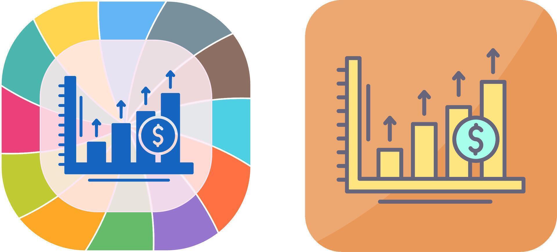 Profit Icon Design vector