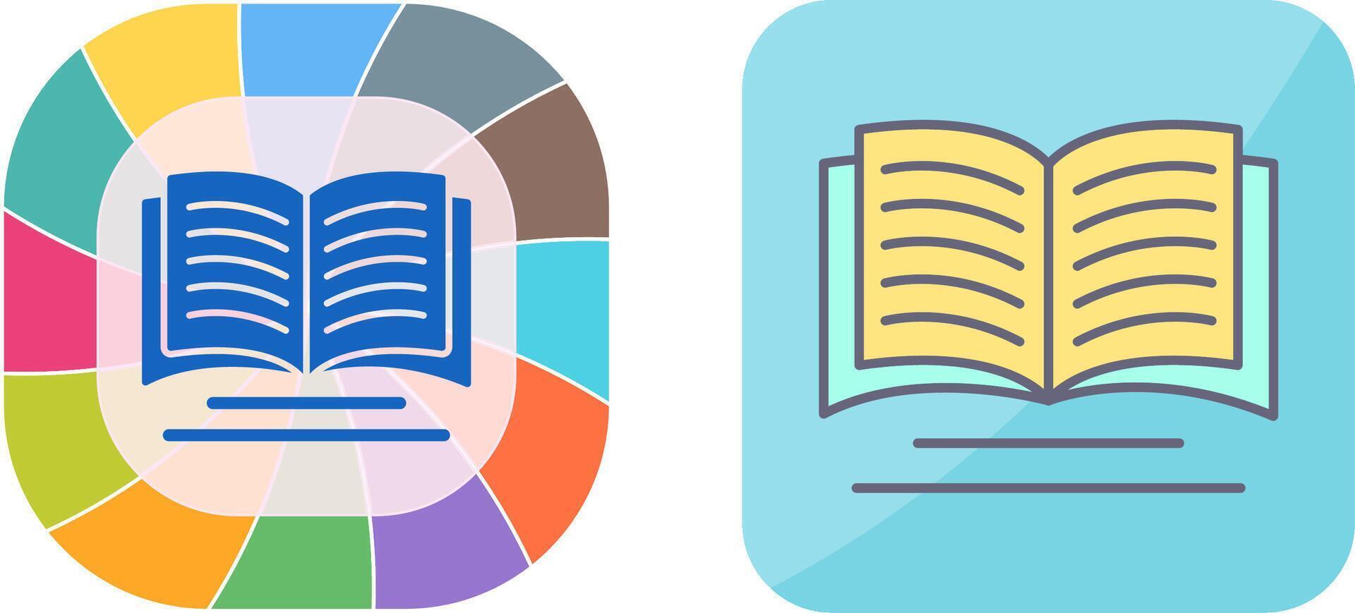 Book Icon Design vector