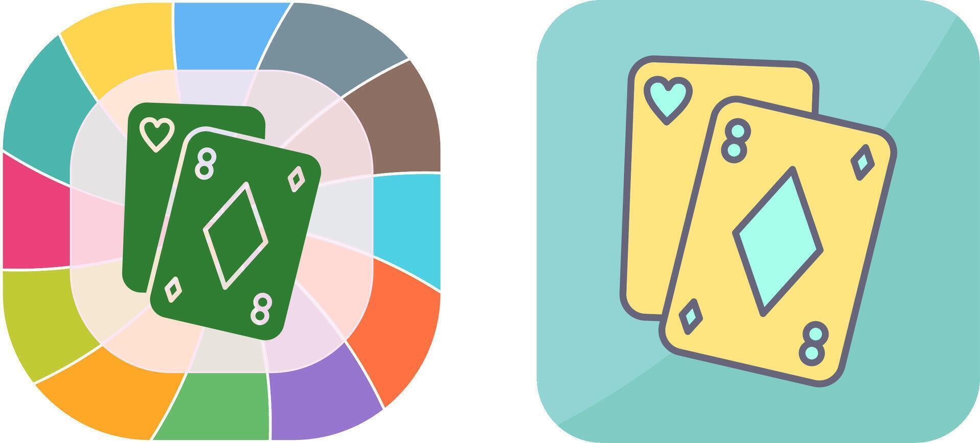 Poker Icon Design vector