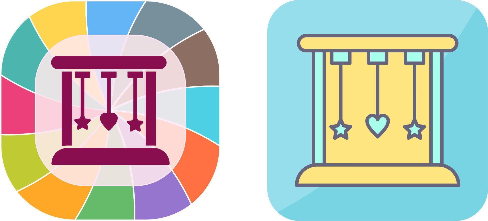 Cradle Icon Design vector