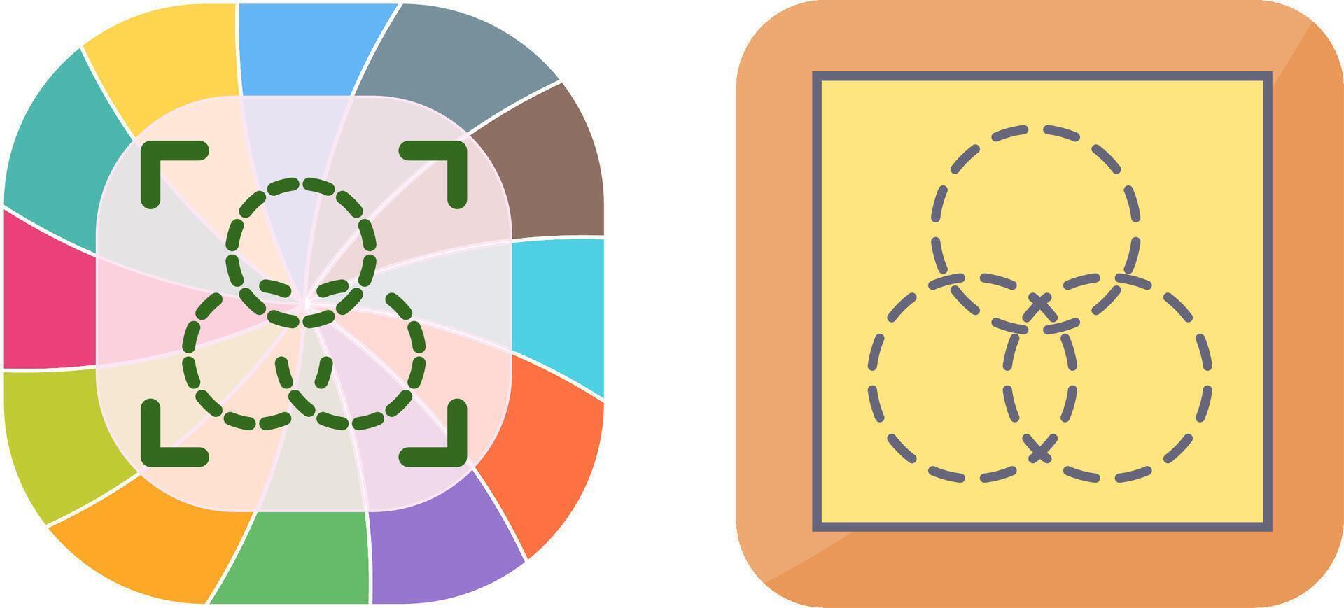 Intersection Icon Design vector
