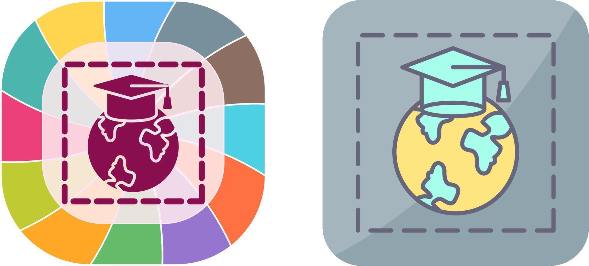 Earth Icon Design vector