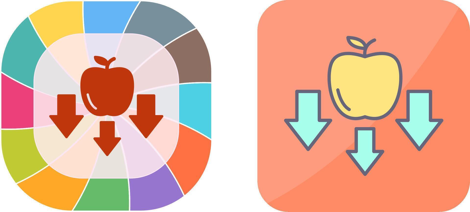 Gravity Icon Design vector