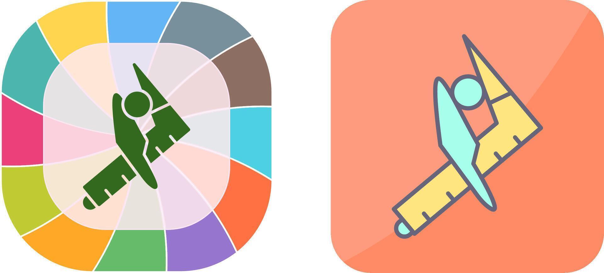 Caliper Icon Design vector