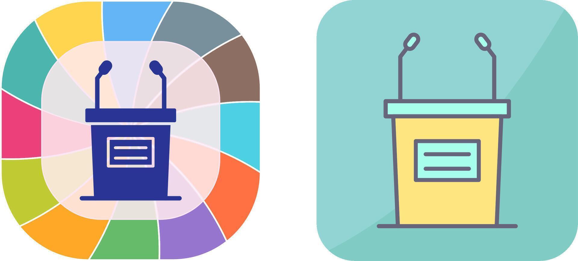 Debate Icon Design vector