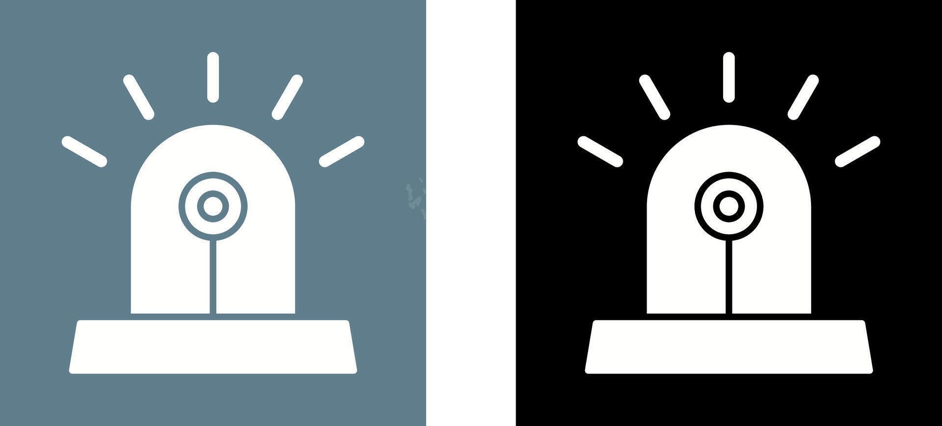 Unique Siren Icon Design vector