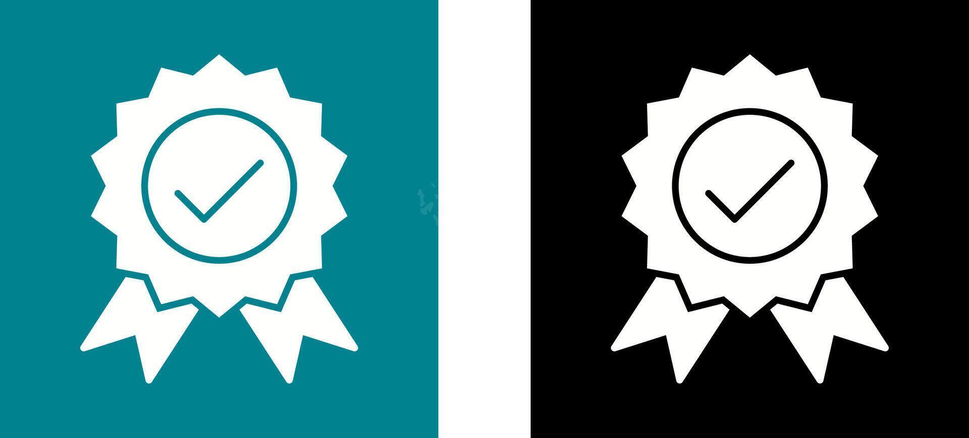 Unique Quality Control Icon Design vector