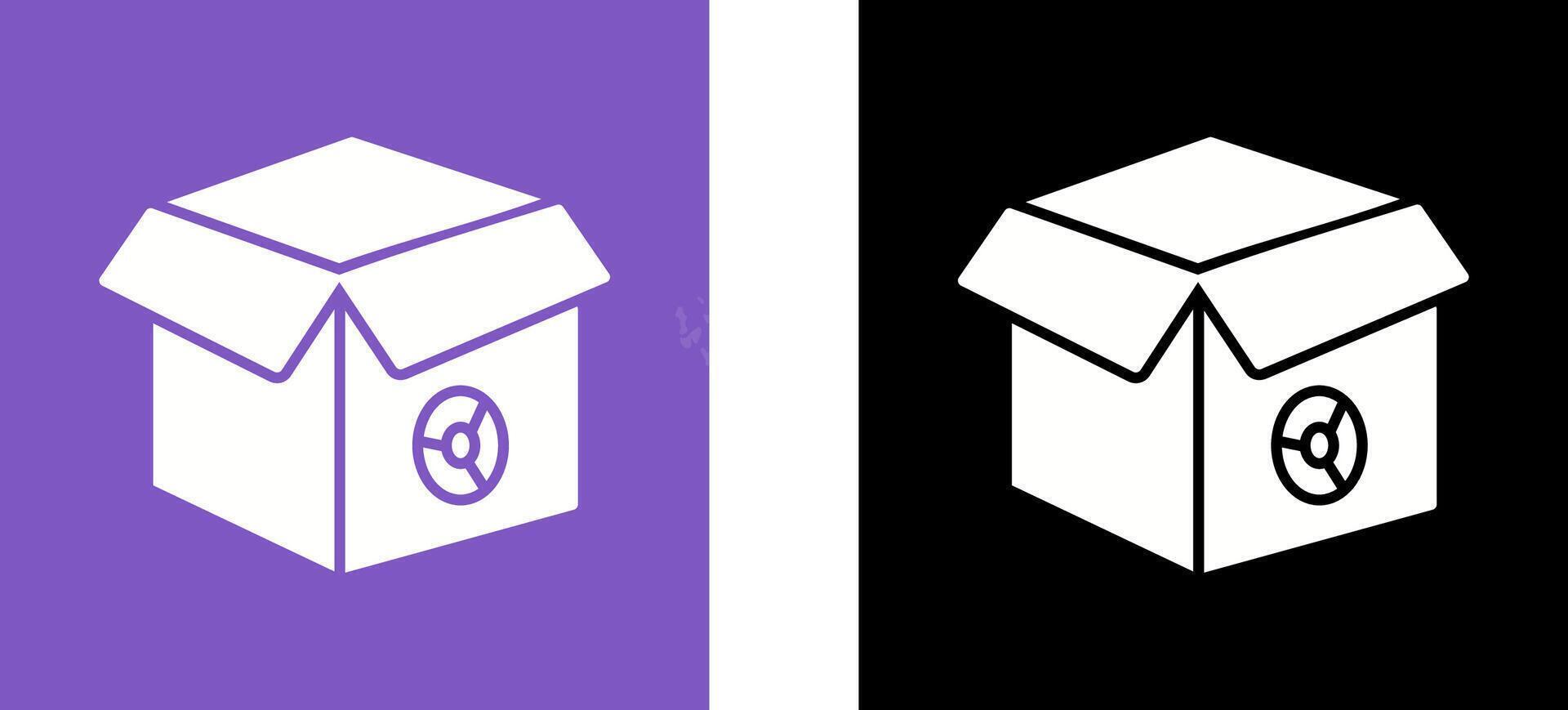 Unique Seo Packages Icon Design vector