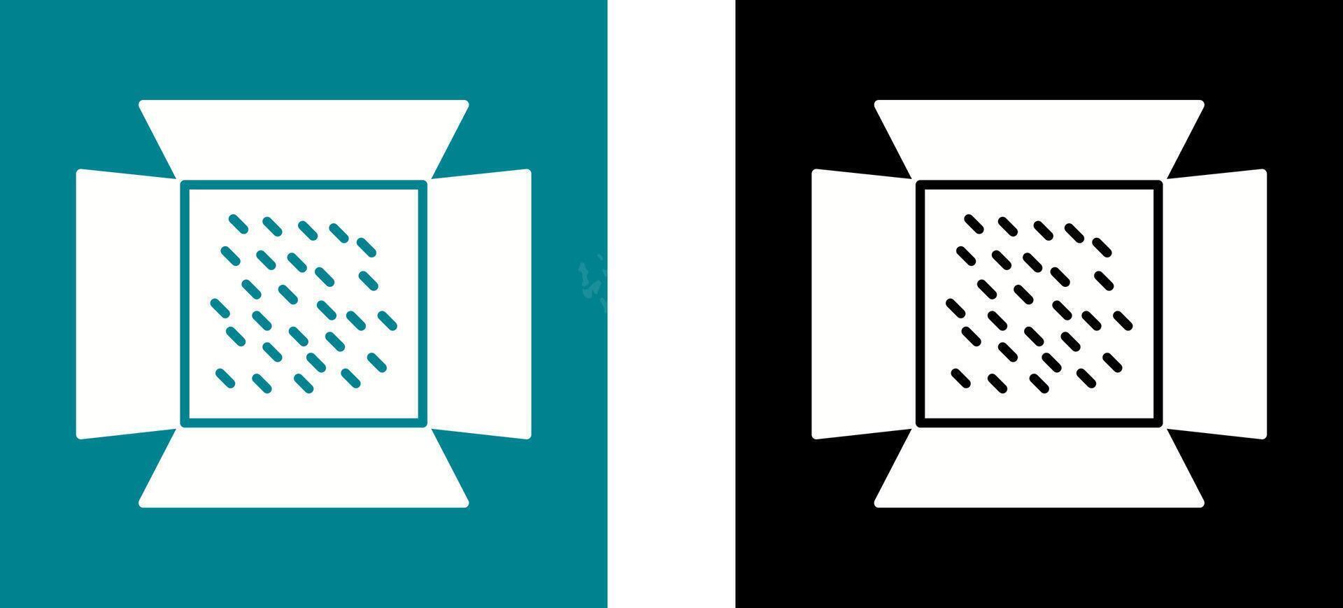 Unique Lights Icon Design vector