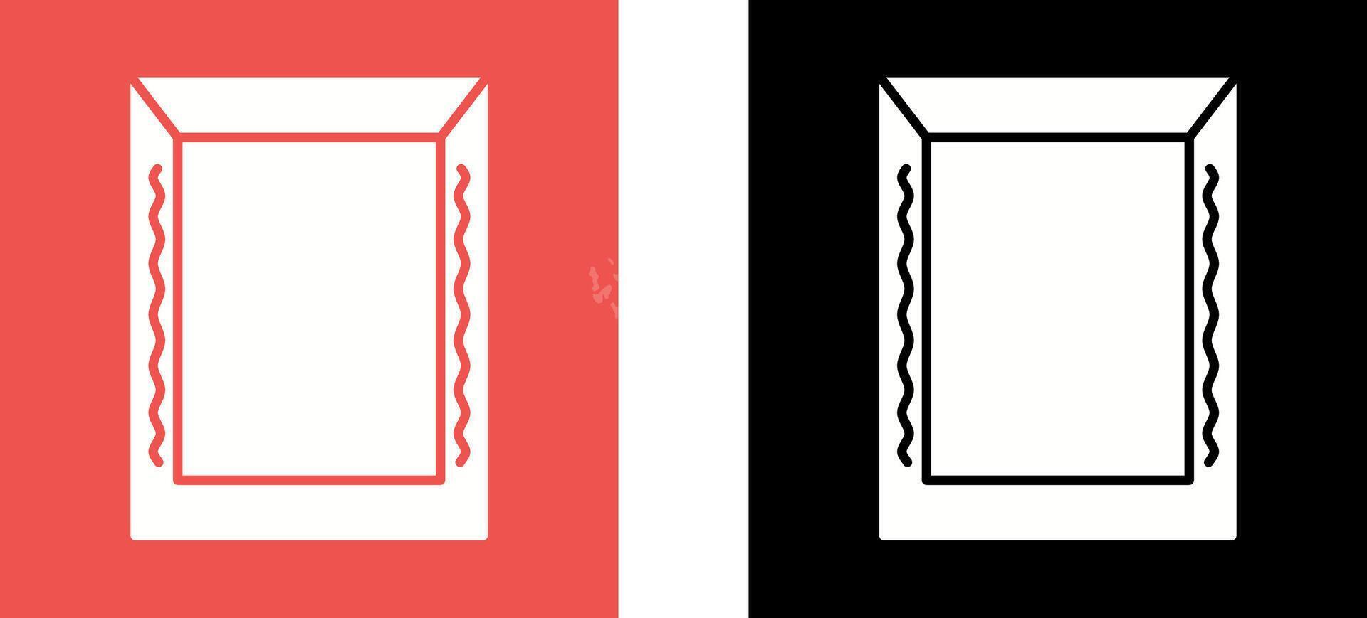 Unique Frame Icon Design vector