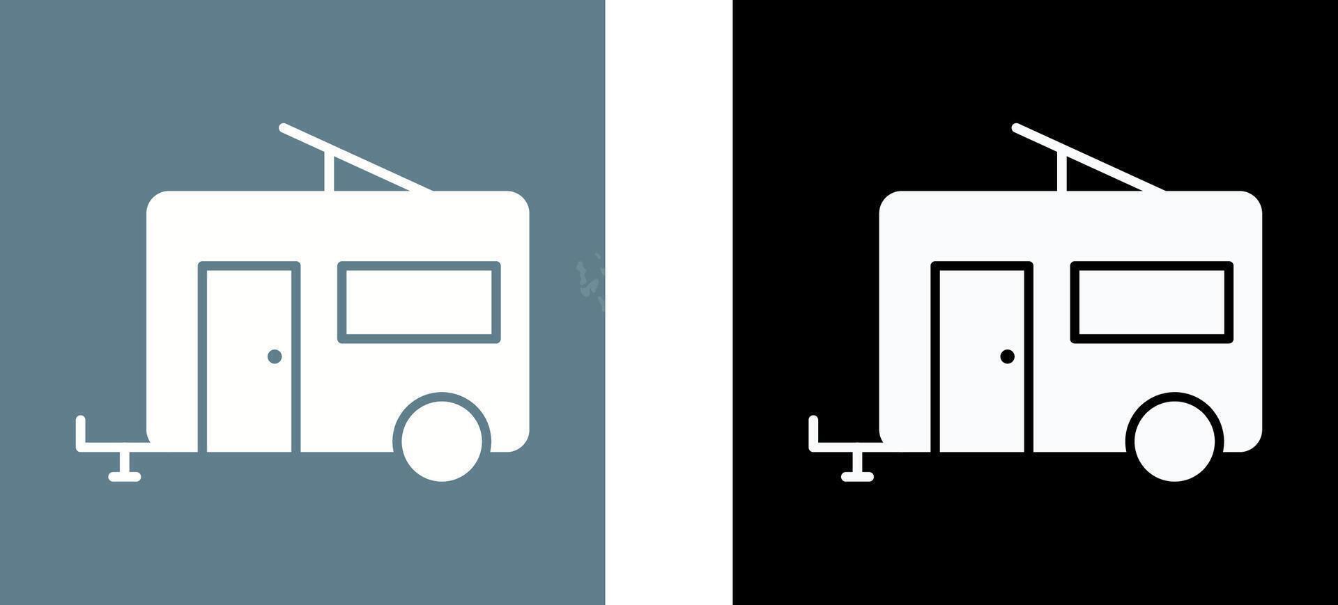 Trailer Icon Design vector