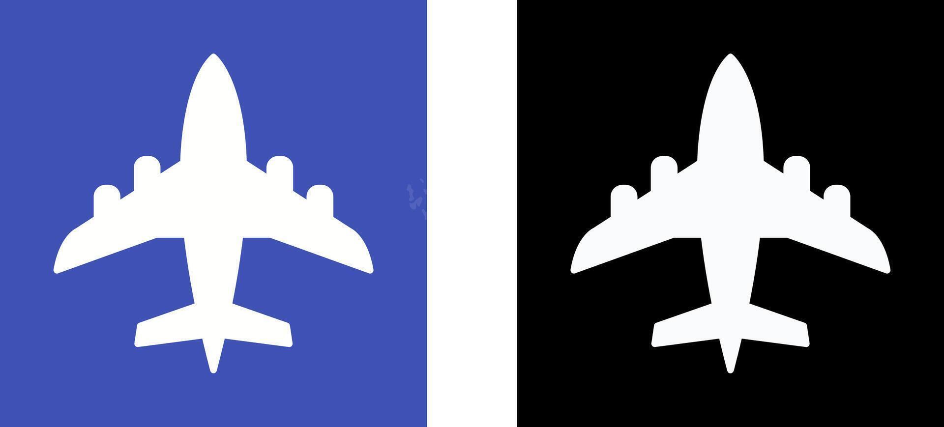 Aeroplane Icon Design vector