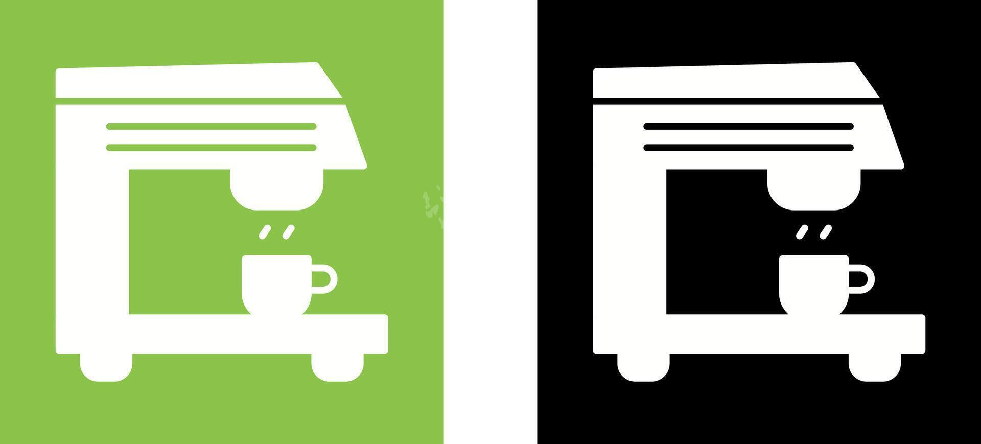 Coffee Machine Icon Design vector