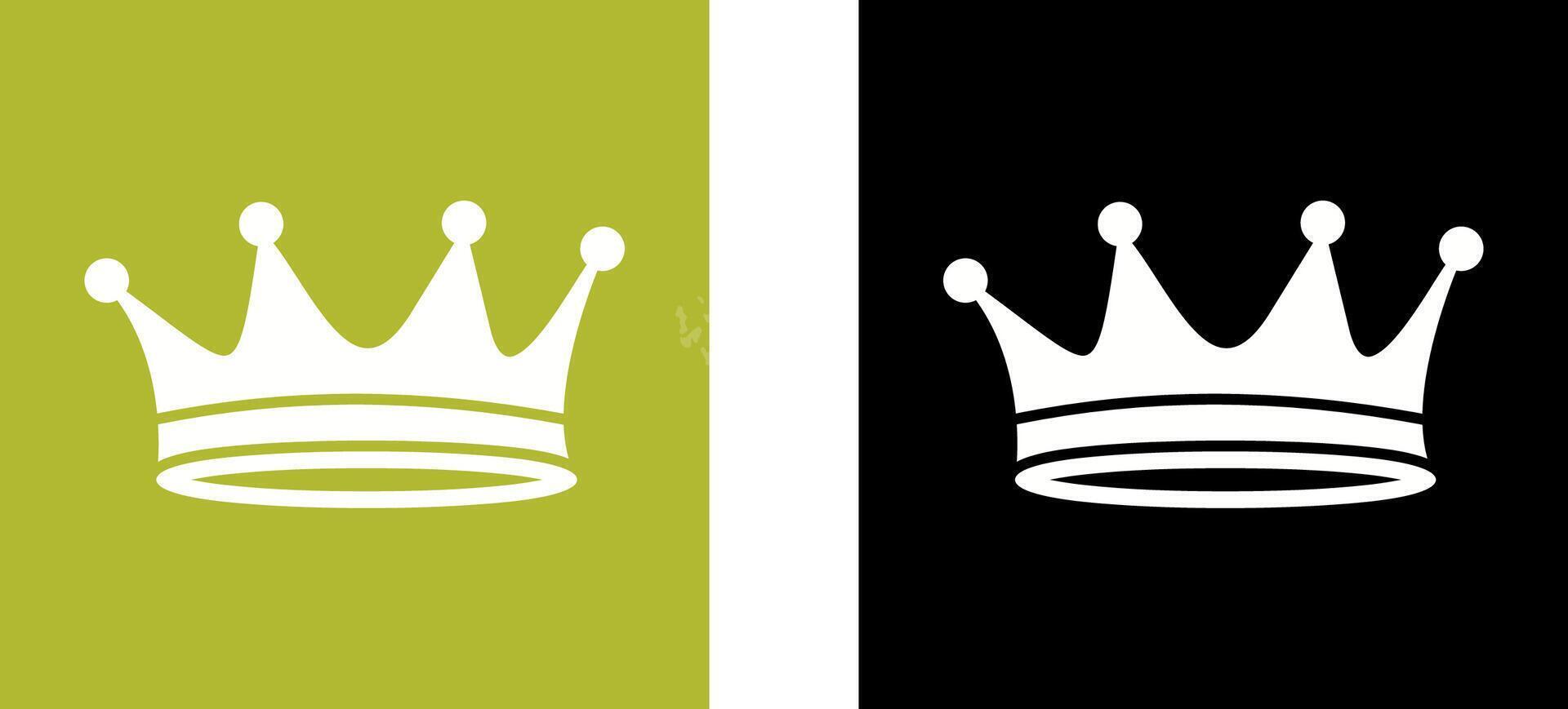 King Crown Icon Design vector