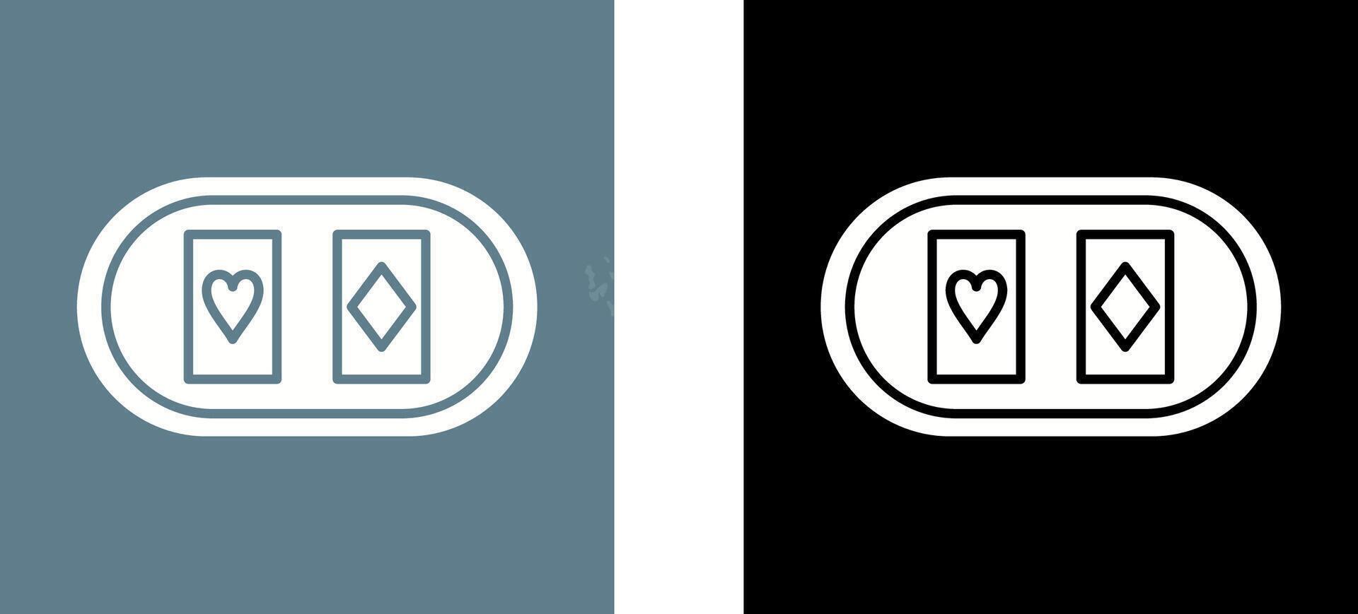 Cards Table Icon Design vector