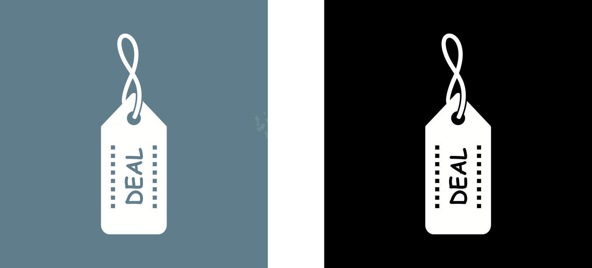 Unique Online Deals Icon Design vector