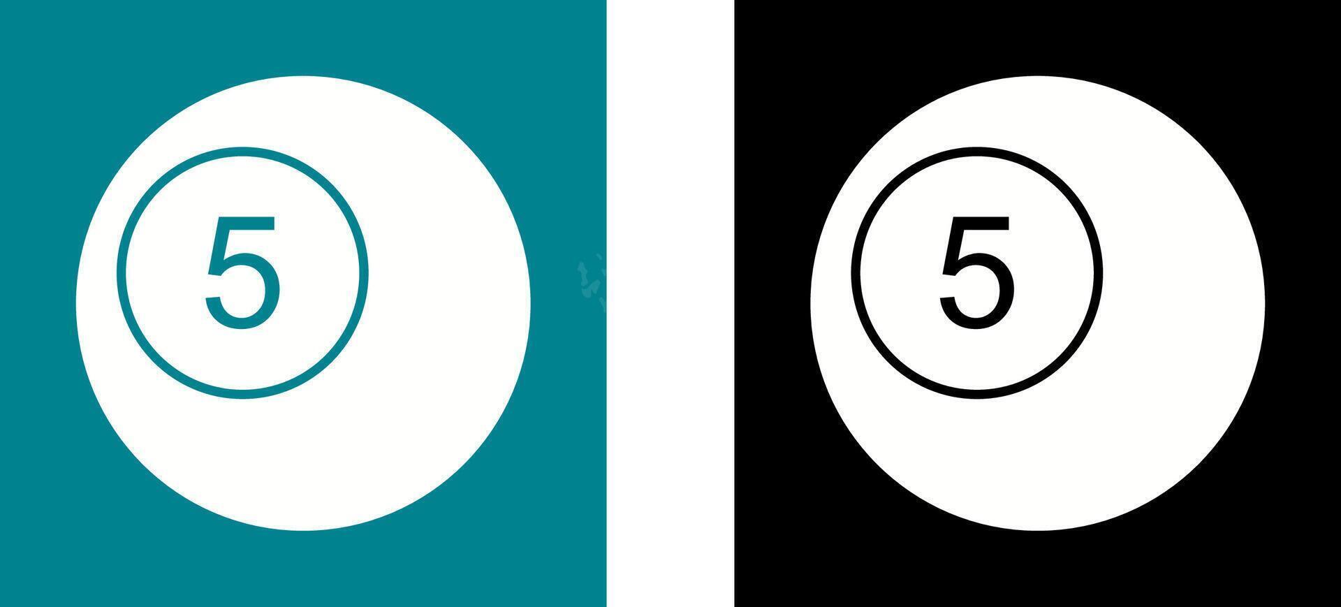 Pool Balls Icon Design vector