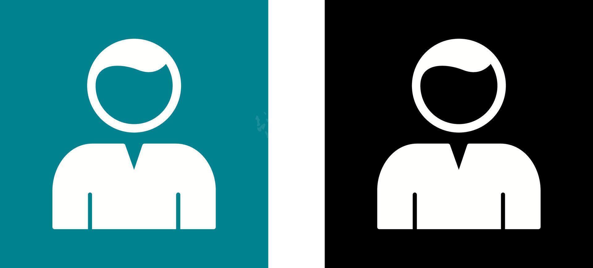 Unique User Icon Design vector