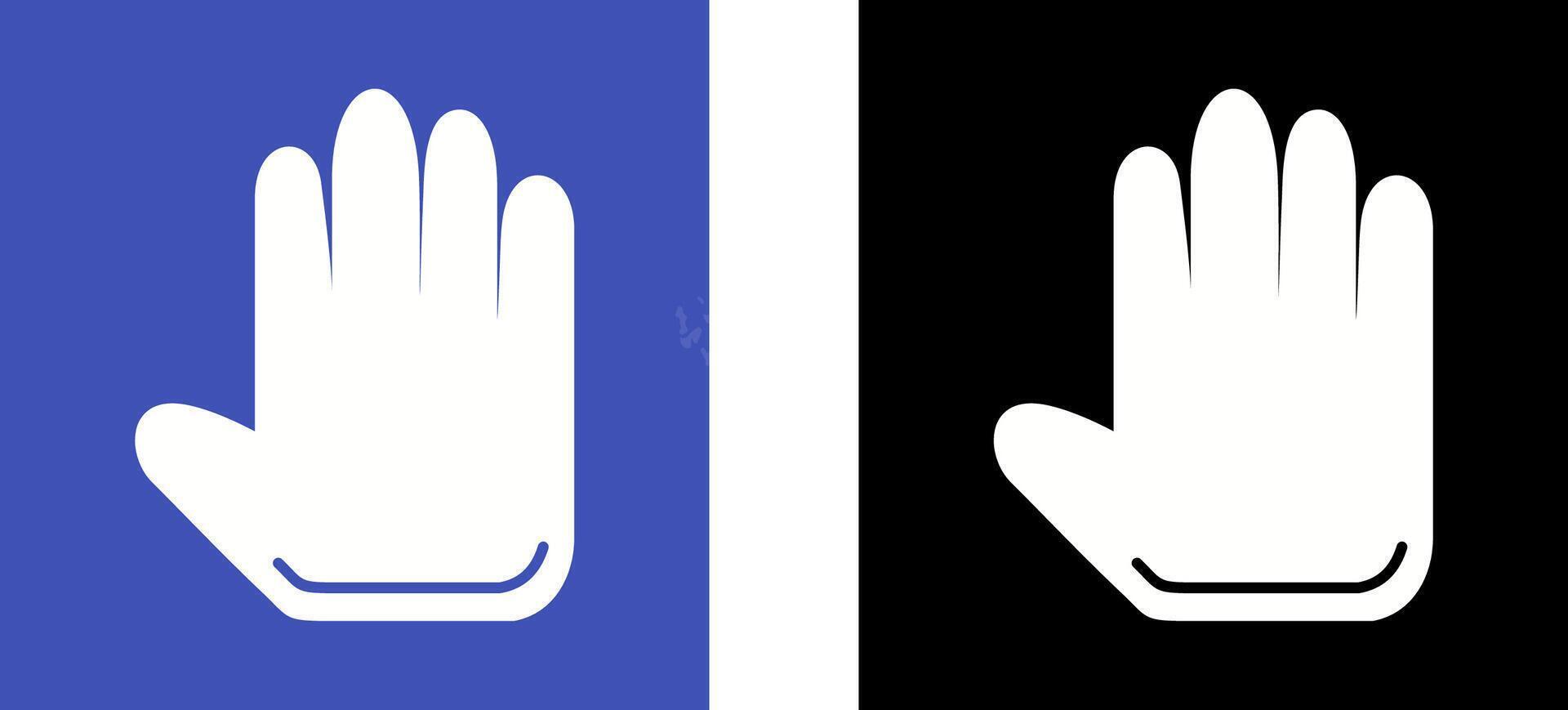 Unique Hand Tool Icon Design vector