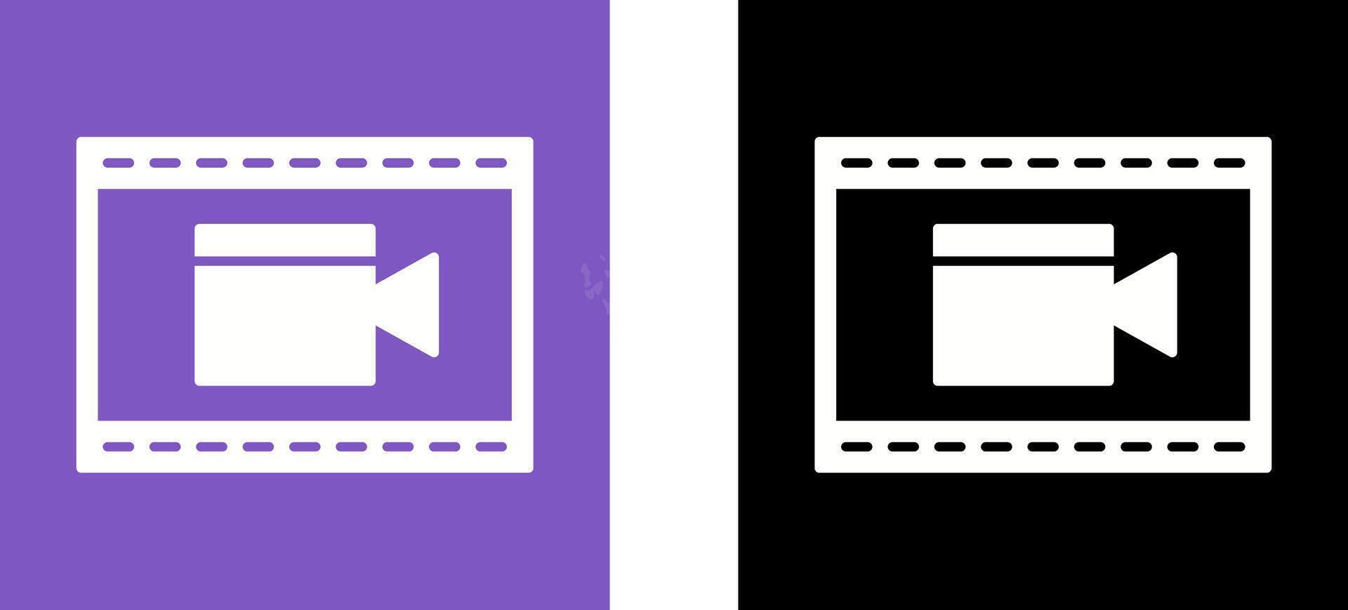 Unique and Animation Icon Design vector