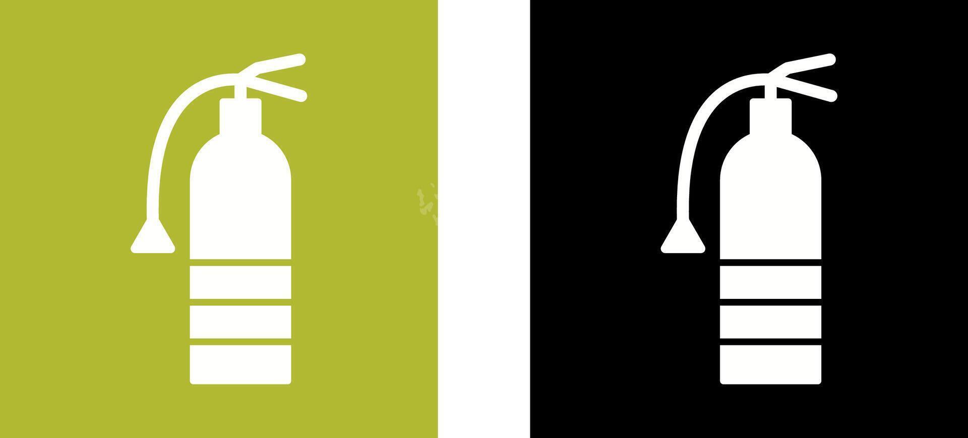 Unique Extinguisher Icon Design vector