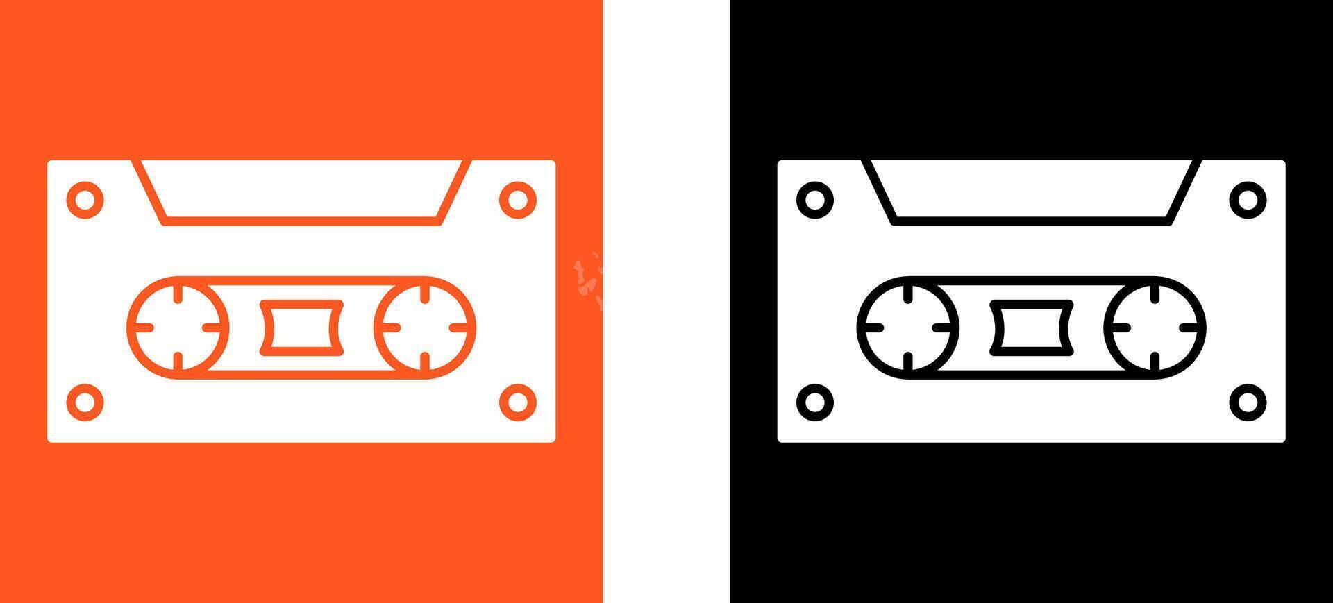 Casette Icon Design vector