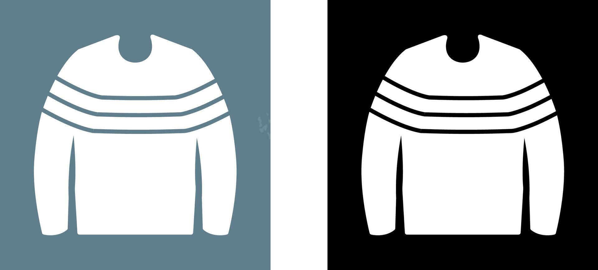 diseño de icono de suéter vector