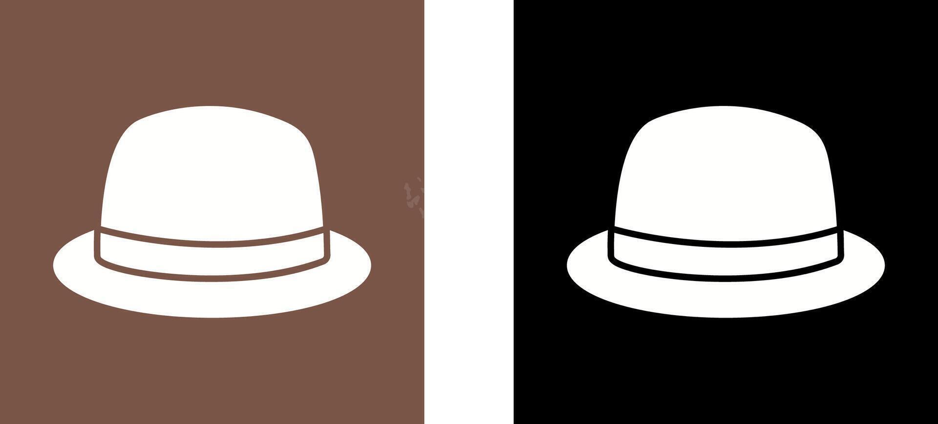 diseño de icono de sombrero vector