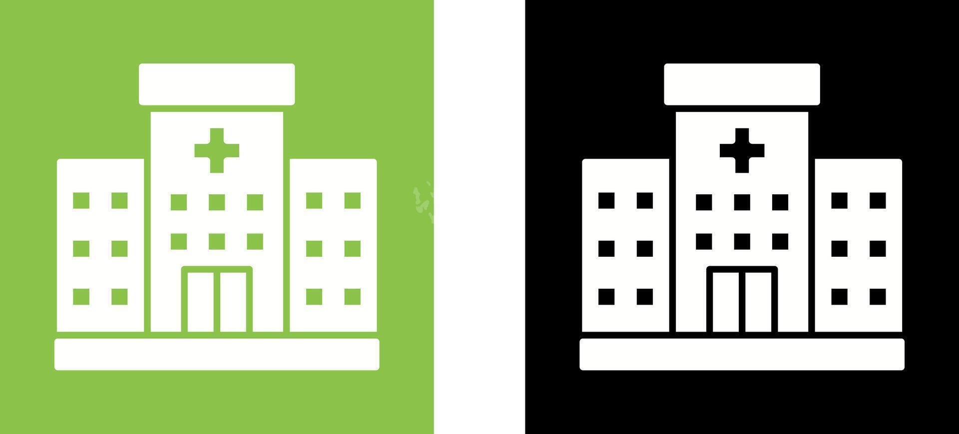 Hospital Icon Design vector