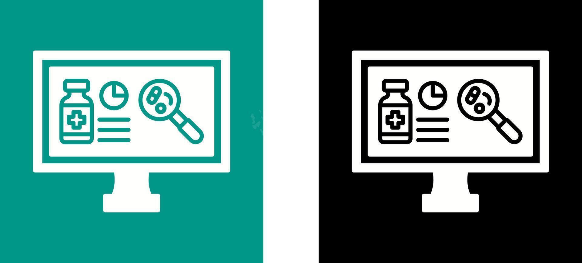 Research Icon Design vector