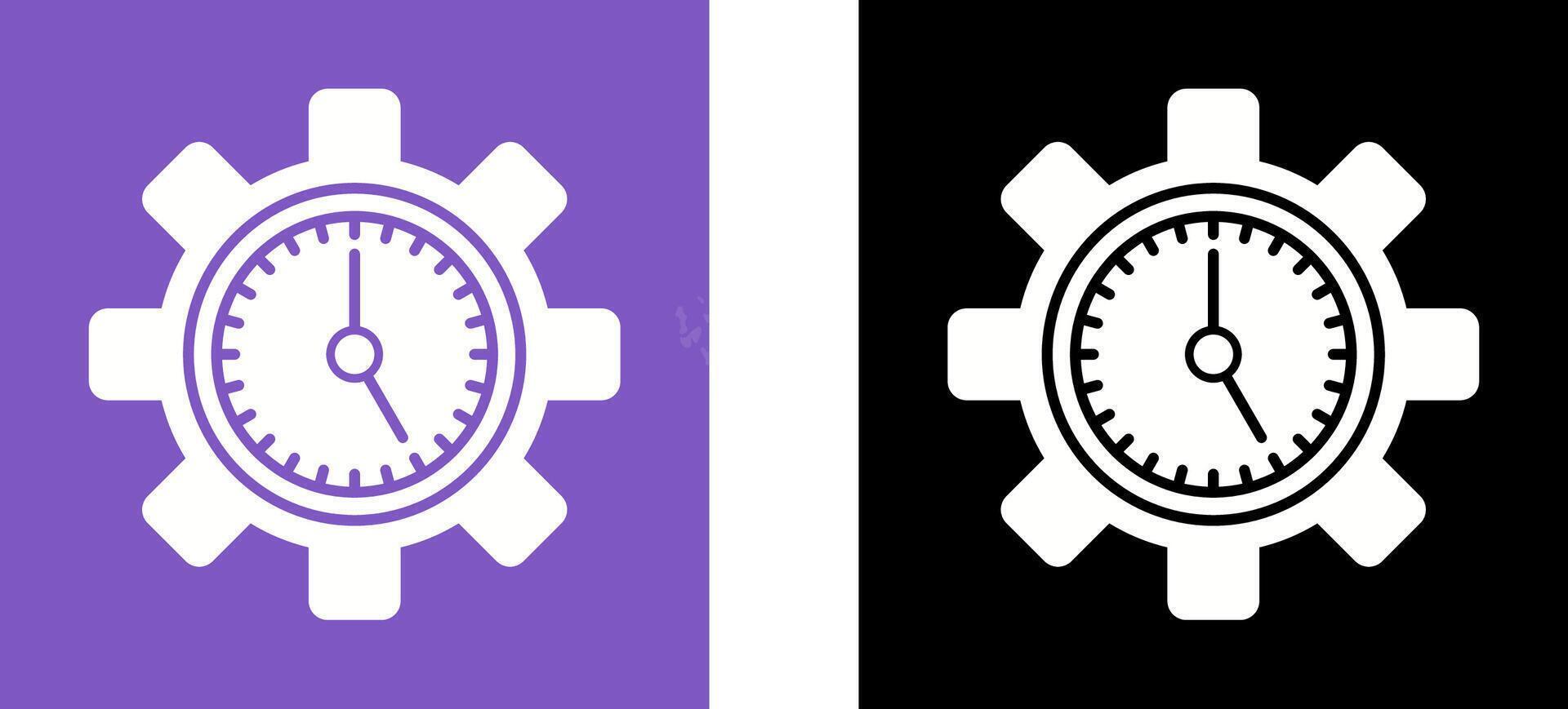 Time Management Icon Design vector