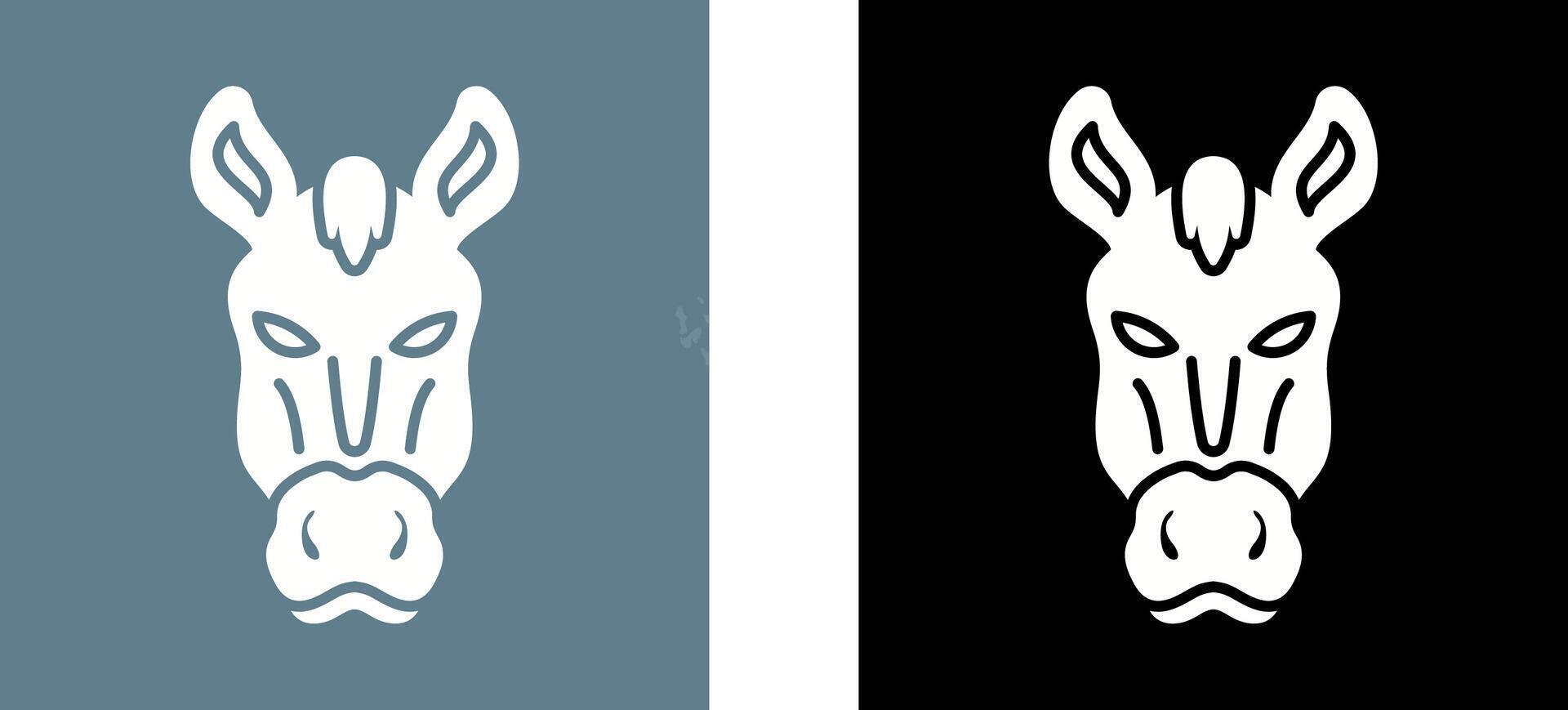 Horse Icon Design vector