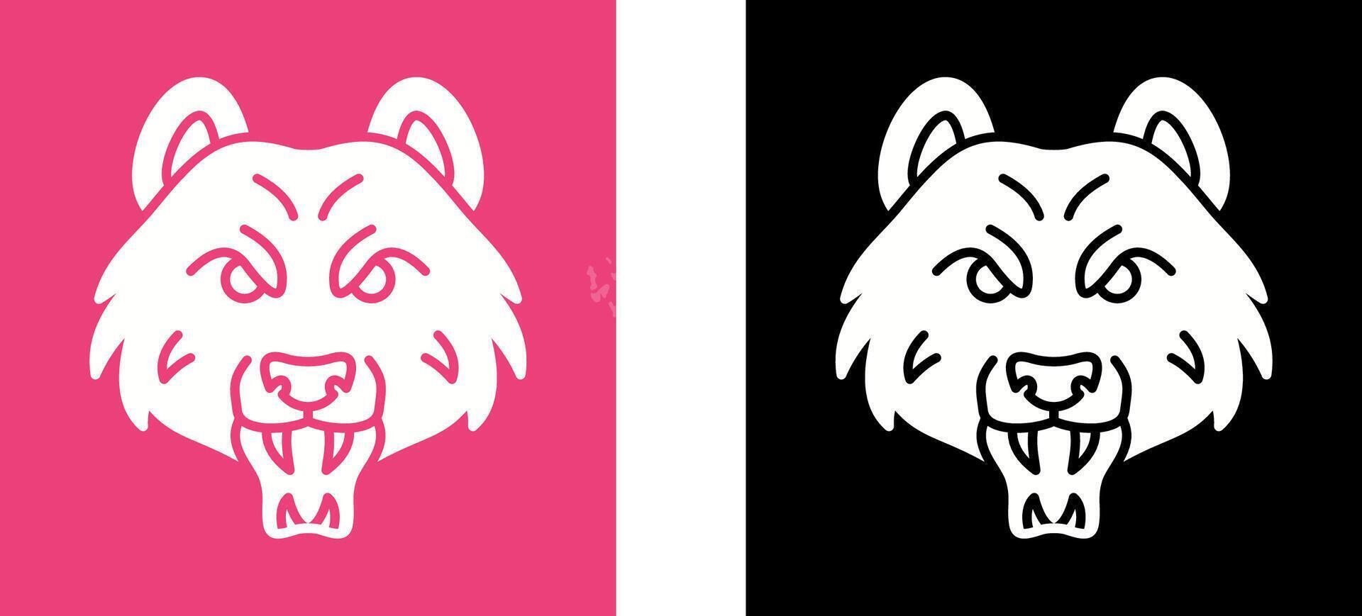 Bear Icon Design vector