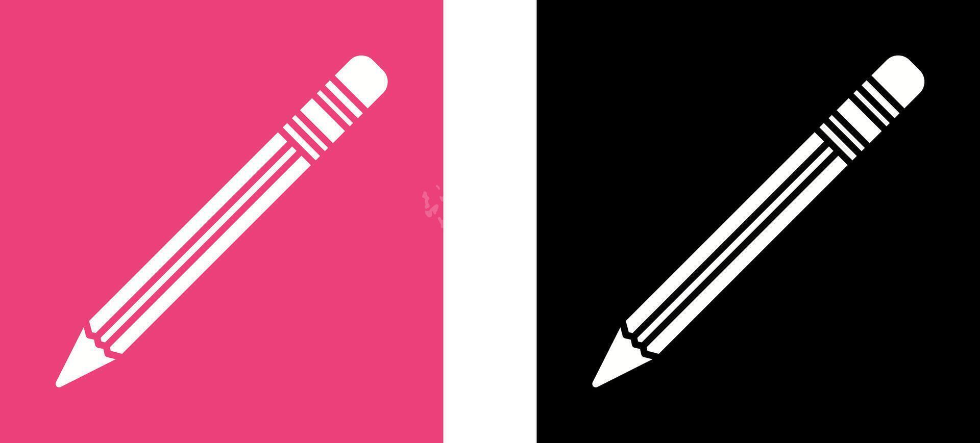 Pencil Icon Design vector