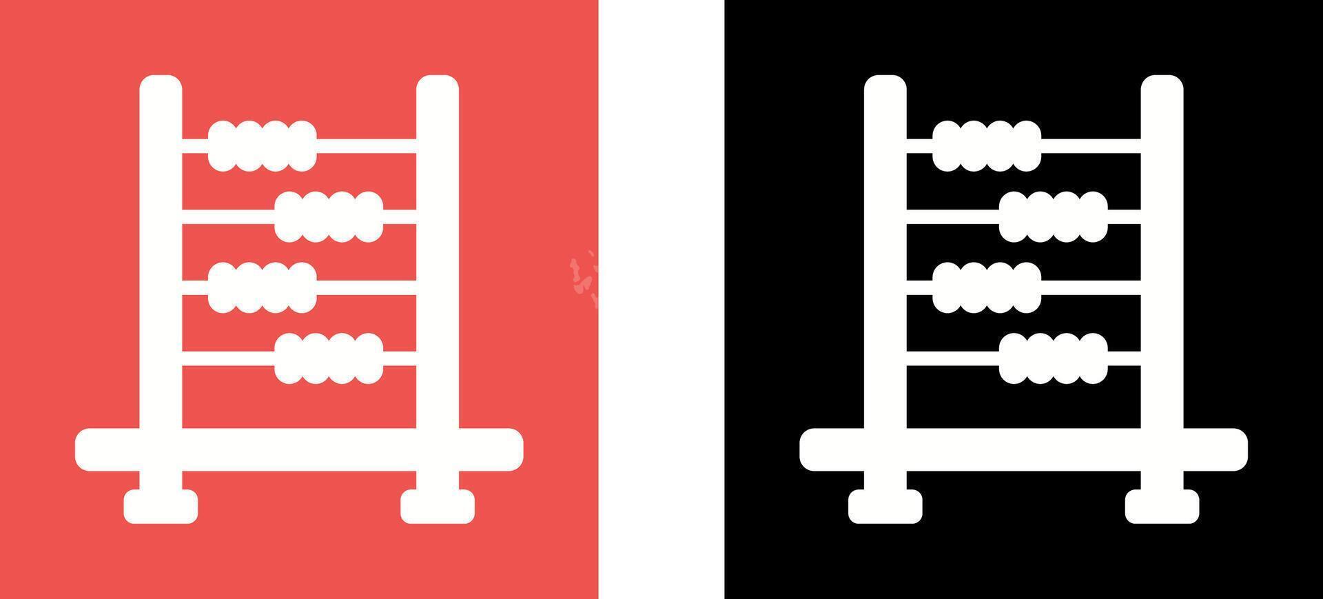 Abacus Icon Design vector
