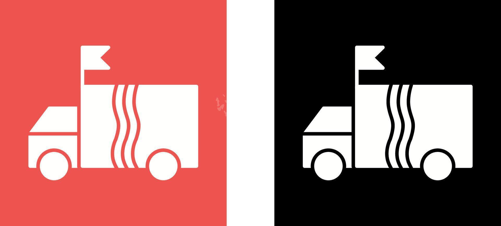 Campaign ehicle Icon Design vector