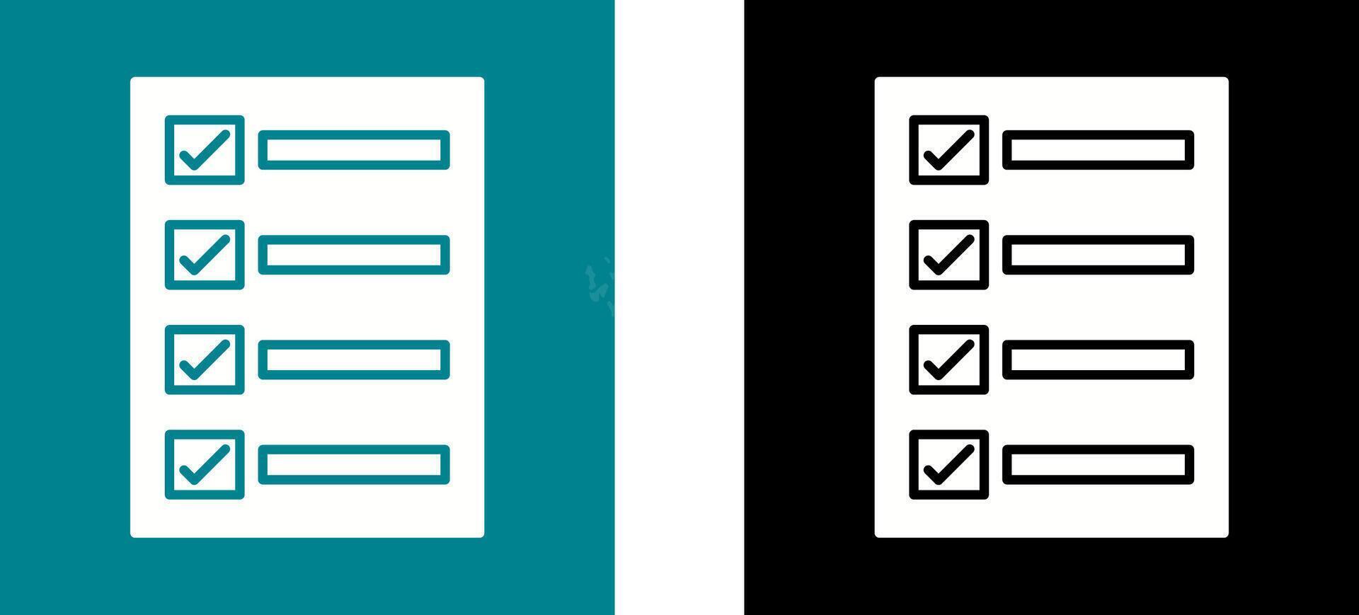 Filling Ballot Paper Icon Design vector