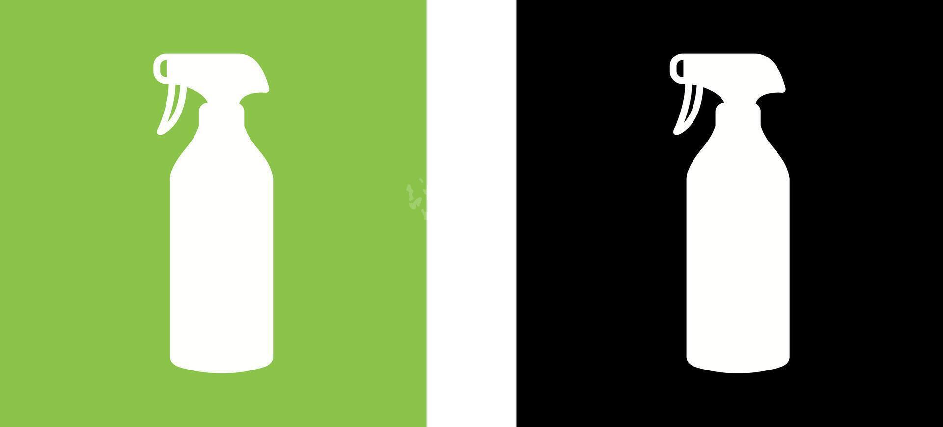 Spray bottle Icon Design vector