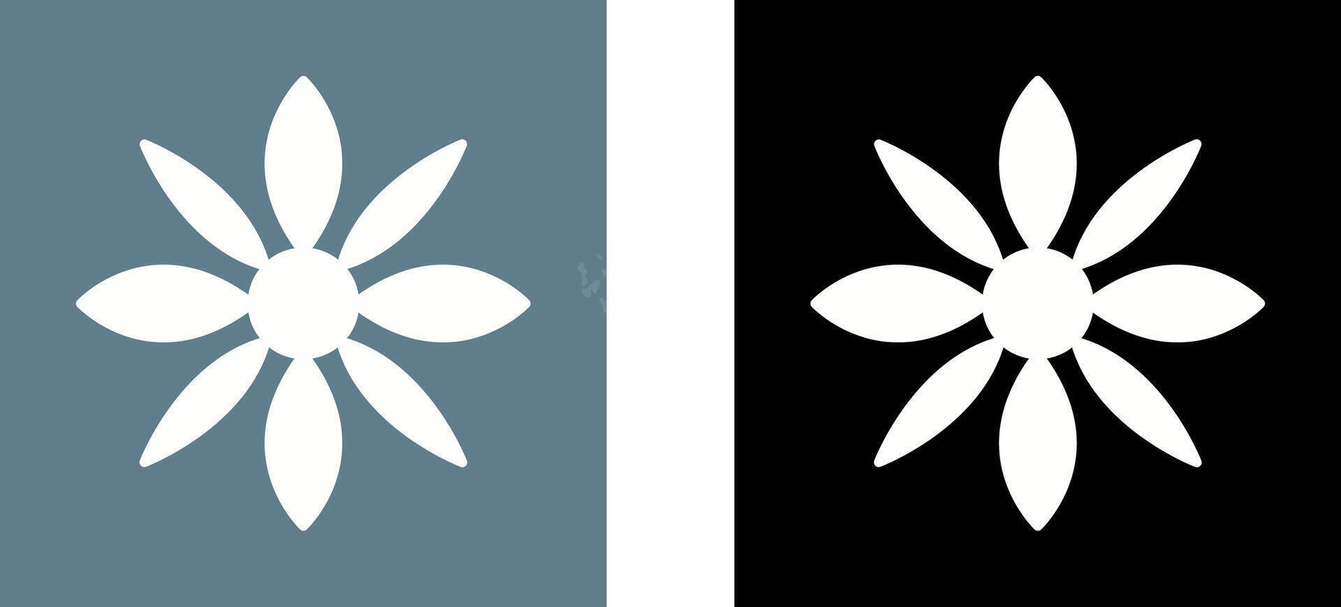 Flower Icon Design vector