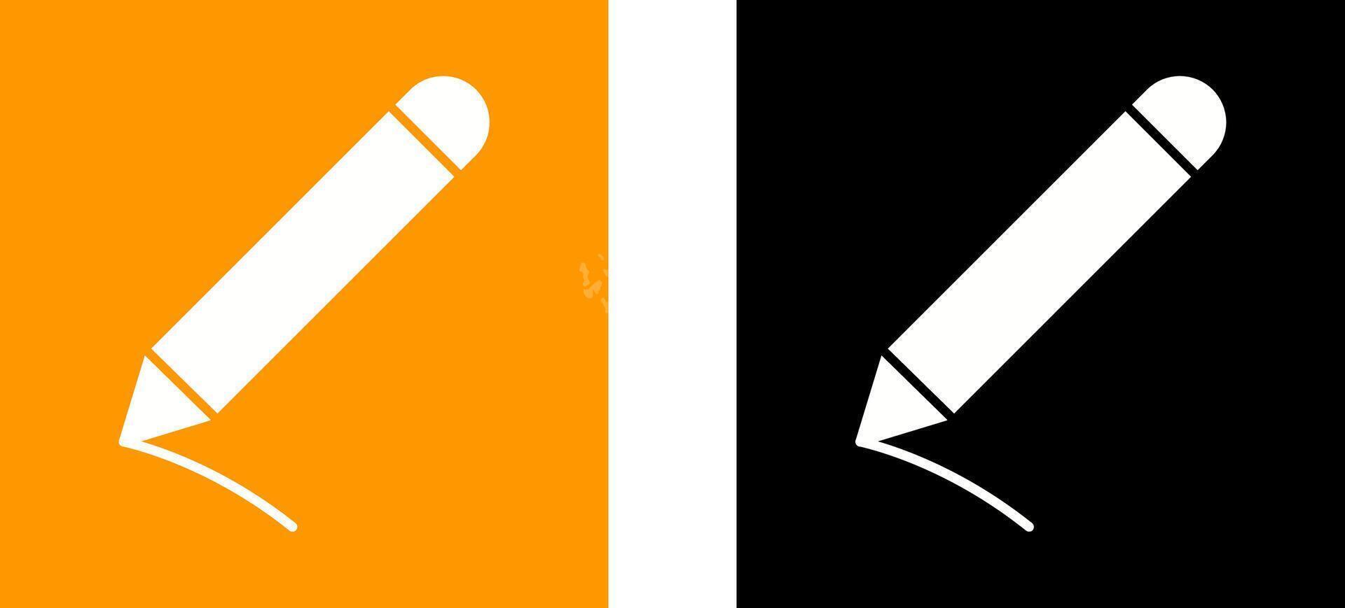 Pencil Icon Design vector