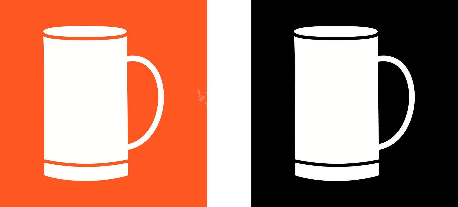 Beer Mug Icon Design vector