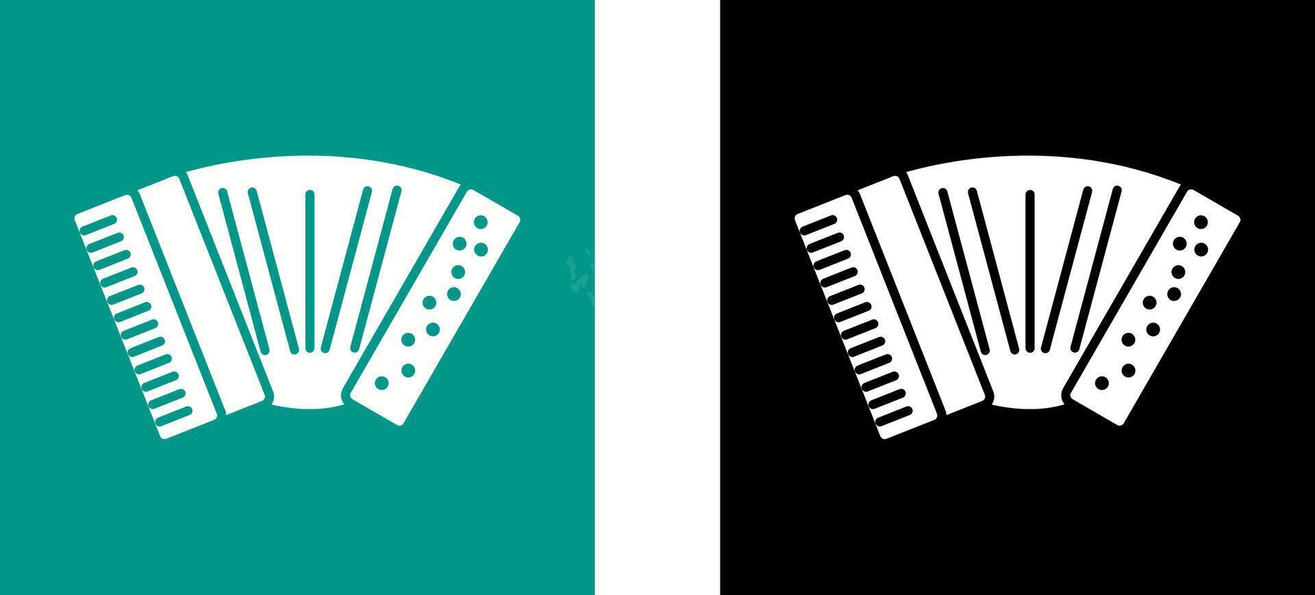 Accordion Icon Design vector