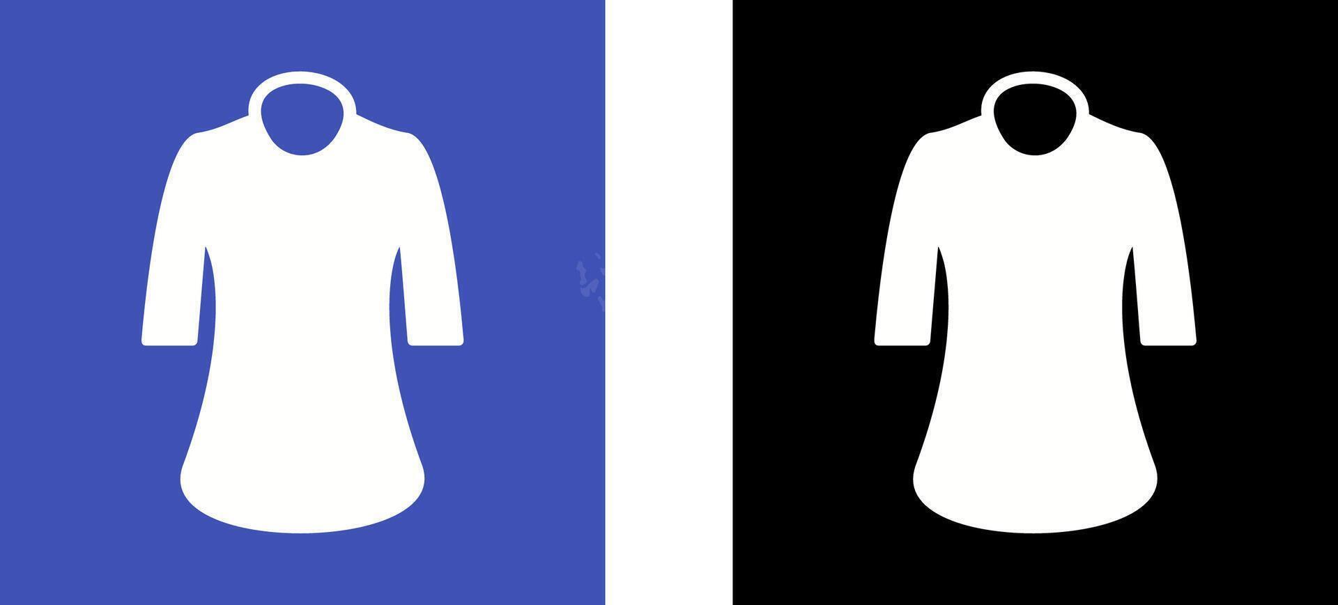 Ladies Shirt Icon Design vector