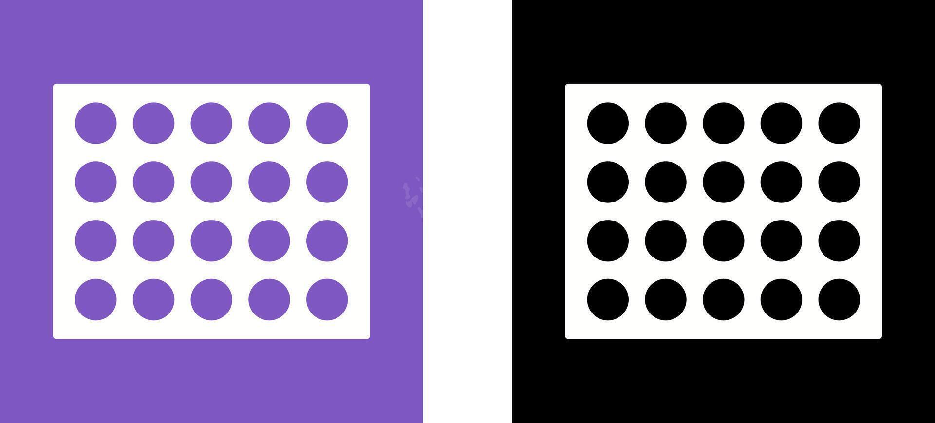 Colored Palette Icon Design vector